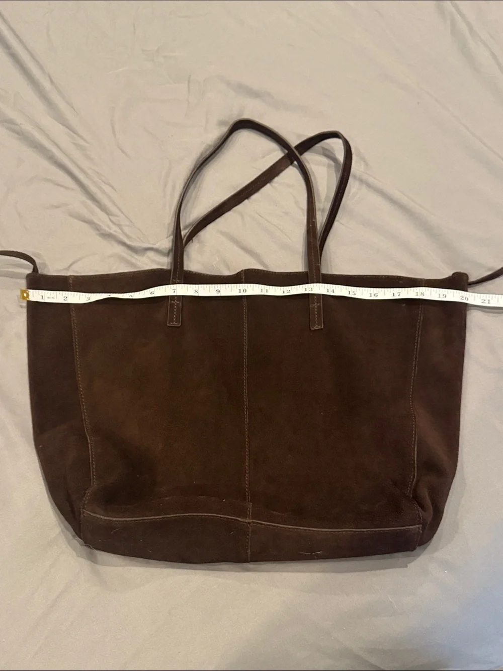 Mango sleek suede
